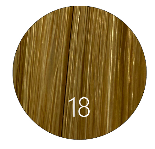 Trama a máquina – Cabello virgen ruso con cutícula – Color 18