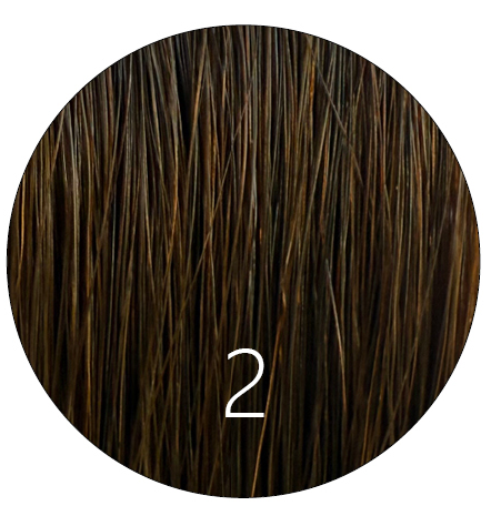 Trama atada a mano – Cabello virgen ruso con cutícula – Color 2