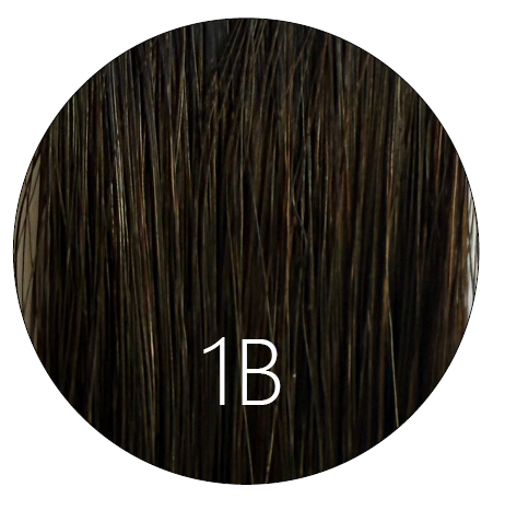 Cinta adhesiva sin costuras – Cabello virgen ruso con cutícula – Color 1B